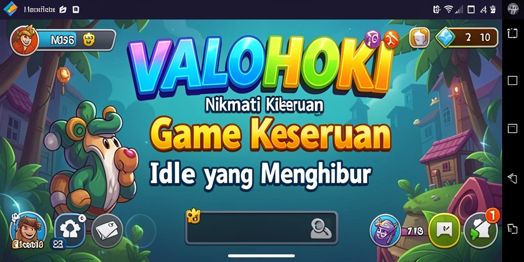 Tangkapan layar gameplay VALOHOKI yang menampilkan keseruan dan kemudahan bermain Idle.